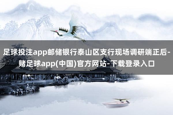 足球投注app邮储银行泰山区支行现场调研端正后-赌足球app(中国)官方网站-下载登录入口