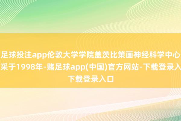 足球投注app伦敦大学学院盖茨比策画神经科学中心开采于1998年-赌足球app(中国)官方网站-下载登录入口